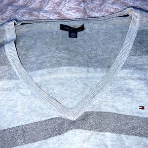 Tommy Hilfiger, gray and silver sweater